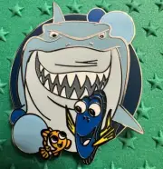 Disney Trading Pin Park Attractions Finding Nemo Mystery Bruce Nemo Dory