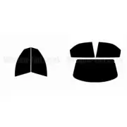 For Daewoo Nubira 4-door 1999-02 Full Pre Cut Window Tint Kit Front & Rear Film