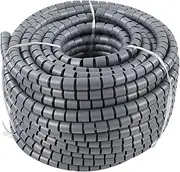 Spiral Cable Wrap Flexible Cord Sheath Winding Tube for Appliances (Dia 42mm 20m)
