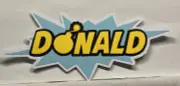 Donald Duck Title Die Cut Scrapbook Embellishment Disney