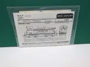 Walthers 34750 HO Scale Central Vermont Diesel Locomotive Gold Decals