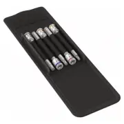 Wera 05 003345 001 Zyklop 1/4" Drive Long Metric Hex-Plus Bit Socket Set 5