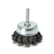Grinder Wire Brush Attachments Accessories Rust Removal Drilling Crimped