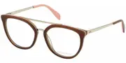 Emilio Pucci EP5072 071 Men's Glasses Brown Size 52 - Private Health Rebate - Blue Light Block Available