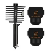 Hotend 0.4mm Hardened Steel Nozzle Kit Extruder for / 3D9242