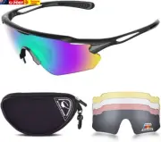 Cycling Glasses for Men Women Teenager with 1/3/5, Polarized/Photochromic Lenses