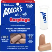 Mack'S Ultra Soft Foam Earplugs 10 Pairs Size Name:10 Pr
