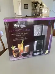 Mr. Coffee Perfect Brew Intelligent Coffee Maker, Cold Brew Maker & Tea Brewer
