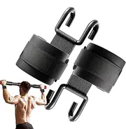 Wrist Hooks for Weightlifting,Wrist Grips Hand Straps Heavy Duty | Gym Lifting Pull Up Hooks for Powerlifting, Bodybuilding, Shrugs, Rows, Deadlift