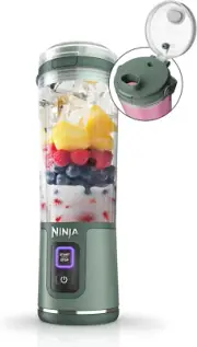 Ninja BC151EM Blast Portable Blender, Cordless, 18Oz. Vessel, Personal Blender-F