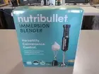 NEW Nutribullet Immersion Blender in Black with with Attachments