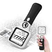 Compact Magnifying Glass with Lights,45X 10X Small Handheld Lighted Magnifier...