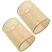 2pcs Replacement Lampshade Cylinder Lampshade for E27/E14 Table Lamp Floor Light