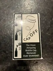 CAP-OFF Push Down-Pop Off Beer Bottle Opener