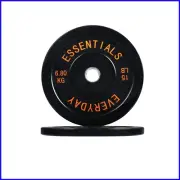 High-Density Rubber 15lbs Color-Coded Olympic Bumper Plate with Steel Insert