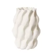 E Style Mieke Vessel Porcelain Flower Vase Centerpiece Home Decor 29cm Ivory