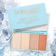 bellapierre Ultra Glow Makeup Palette | 4 Illuminating Shades to Suit Different Skin Tones | Non-Toxic and Paraben Free | Vegan and Cruelty Free | Cruelty Free
