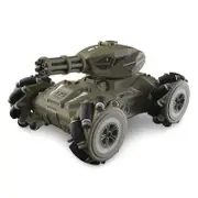 Universal Wheel Rc Drift Car - Single Control Green