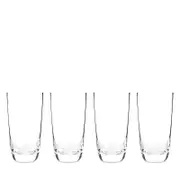 Nambe Taos Highball Glasses, Set of 4