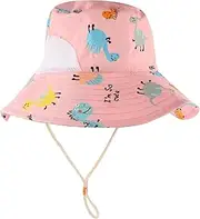 Sun Visor Boy Hat Fan Outdoor Swim Cap Sunglasses Swimming Cap Bonnet Acrylic Pink
