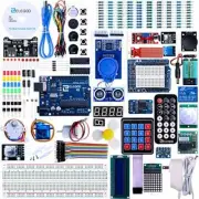 Elegoo UNO R3 Project Complete Starter Kit with Tutorial for Arduino 63 Items