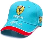 [Ferrari F1] Formula 1 Ferrari Racing Team Cap (Teal)
