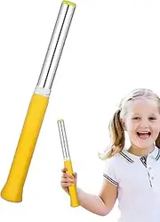 Badminton Swing Trainer,Wrist Force Trainer with Sound Portable Badminton Trainer - Efficient Trainer Pole Arm Strength Trainer with Comfortable Grip for Players, Beginners