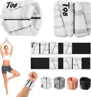 Wrist & Ankle Weights for Women Men, Wearable Wrist Weights Set of 2(1Lbs Each)