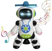 Dancing Robot with Music, Robot for Kids with 3D Flashing Lights