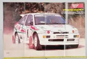 Poster Zenere - Cianci Campioni Mitropa Cup 1994 Ford Escort Cosworth