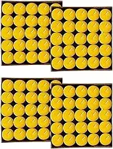 Generic Tranquil Illumination: Handcrafted Ghee Butter Lamps for Spiritual Ceremonies, 2 Hours Yellow 100x, as described