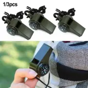 Loud and Clear Survival Whistle with For Compass and Thermometer Outdoor Tool