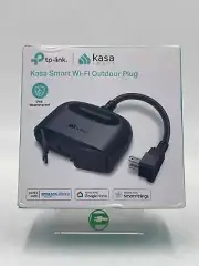 New TP LINK KASA SMART WEATHERPROOF WIFI OUTDOOR PLUG EP40