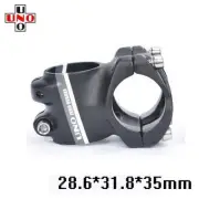 UNO Aluminum stems MTB Road XC DH Bike handlebar 0° Bicycle short Stem 35mm Gray