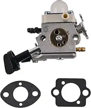 [Latuwa] 42411200606 42411200615 42411200616 Carburetor Assembly for Stihl Leaf Blower BG56 BG56C BG86 BG86C BG86CE BG86CEZ BG86Z SH56 SH56C SH86 SH86C Zama Carb C1M-S228 C1M-S260 C1M-S261B