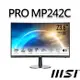 msi微星 PRO MP242C 23.6吋 曲面螢幕