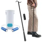 35.5 Inch Long Handled Shoe Horn Dressing Stick Sock Remover Aid Helper- Sock