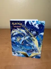 Pokemon TCG Mini Portfolio Binder Lugia Vulpix Silver Tempest Holds 60 Cards