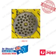 Butchers Equipment Stainless Steel Mincer Parts - Mincer Plate #42- 13mm