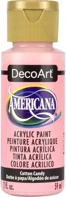 DecoArt Americana Acrylic Paint 2oz-Cotton Candy DA-347