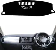 Dashboard Cover Dash Mat,for Skoda for Kodiaq 2016-2019 2020 2021,Anti-Scratch Dash Cover Dashboard Cover Mat Sun Shade Protect Carpet