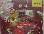 New Twin Bed Sheet Set Grinch Or Elf On The Shelf CHOOSE ONE!