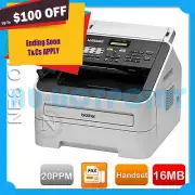 Brother FAX-2820 Laser Plain Paper Fax handset Phone FREE UPGRADE TO FAX-2840