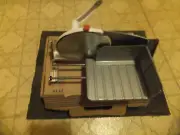 Vintage NOS General 158 Hand Crank Stainless Steel Folding Slicing Machine