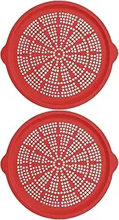 Pizza Pan for Oven,Pizza Baking Pan - High Temperature Resistant Silicone Baking Bakeware for Home Kitchens Restaurants Outdoor Barbecues