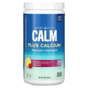 2 X Natural Vitality, CALM Plus Calcium, The Anti-Stress Drink Mix, Raspberry-Le