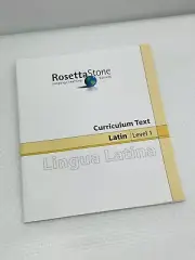 Rosetta Stone Latin Level 1 Curriculum Texts Only