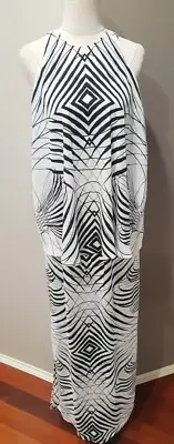 SASS AND BIDE, Size AUS/UK 10, Ladies The Flare 'Vivid Emotion' Print Dress....