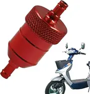 Oil Filter for Motorcycle - Engine Parts Inline Oil Filter | Powered Engines Aluminum Alloy Replacement Parts, Easy to Install Motorcycle Accessories