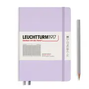 Hardcover Medium Squared Notebook, 251 Page (Lilac) - A5